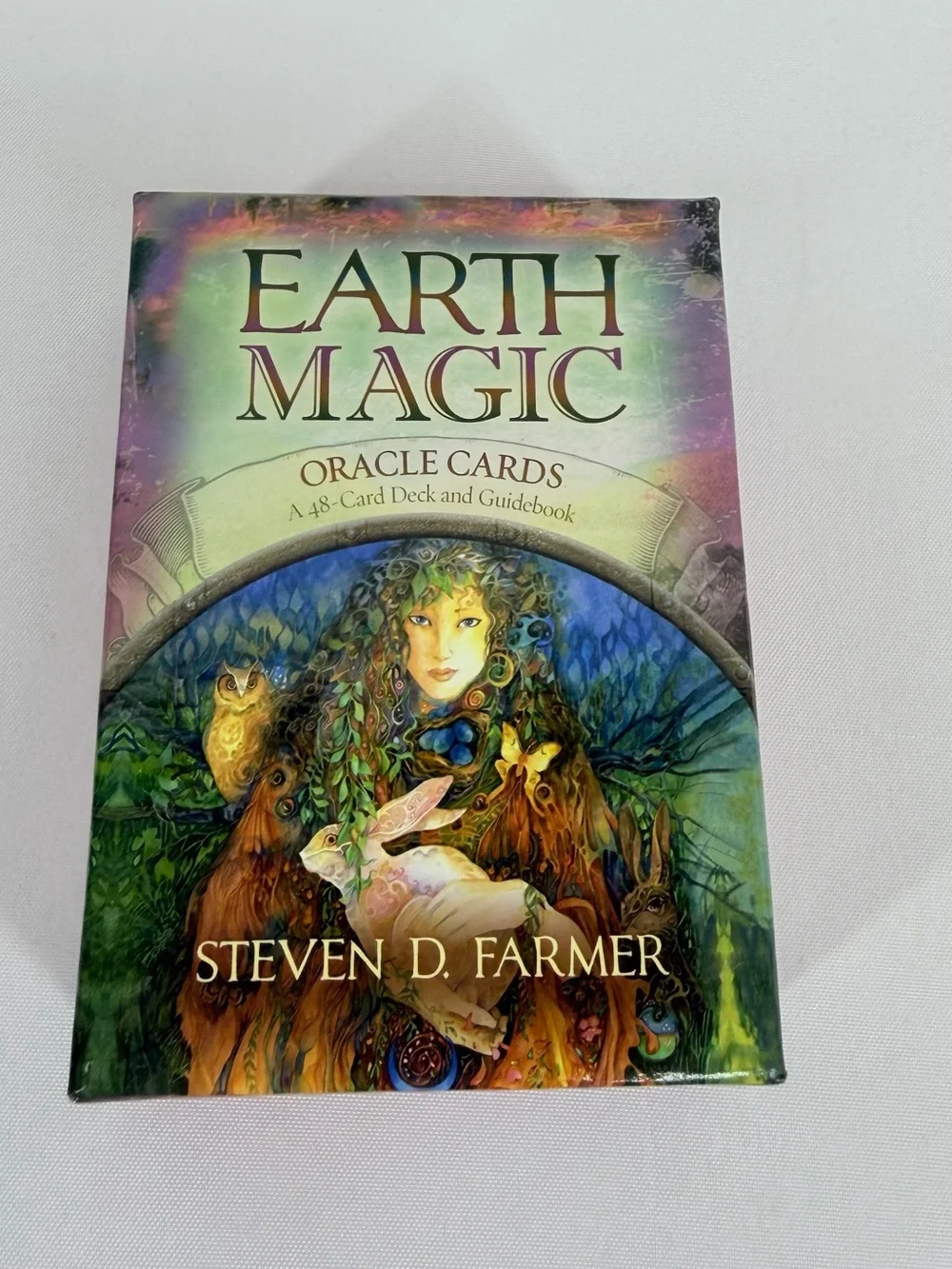Lot of 3 Wiccapedia Witch Guide Earth Magic Oracle Cards Smith Waite Tarot Cards